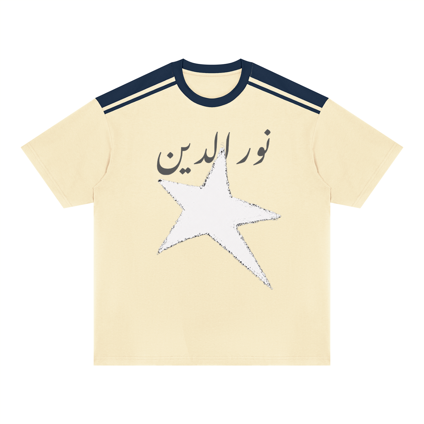 Unisex Color Block Loose T-Shirt