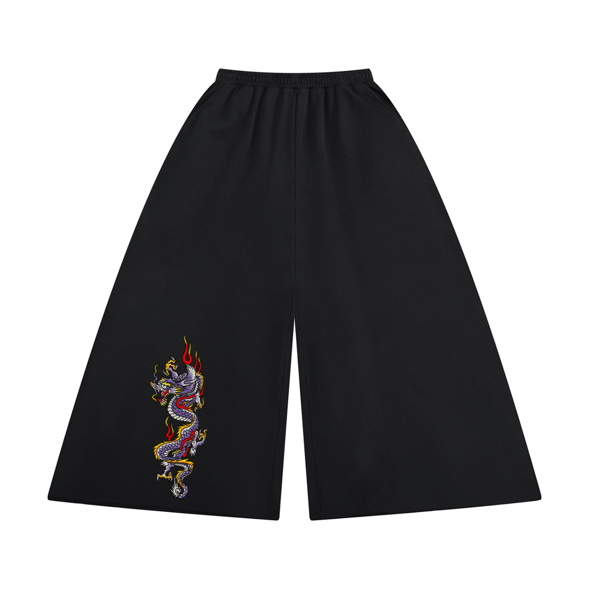 Dragon Print Baggy Sweats