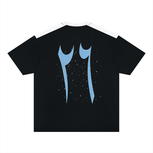 Unisex Color Block Loose T-Shirt